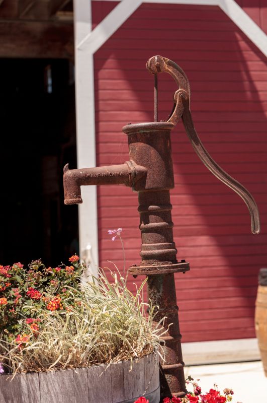 water pump and well drilling